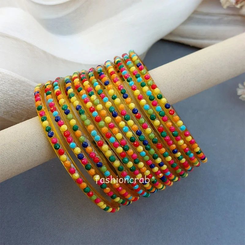 Multicolour Bangles Set