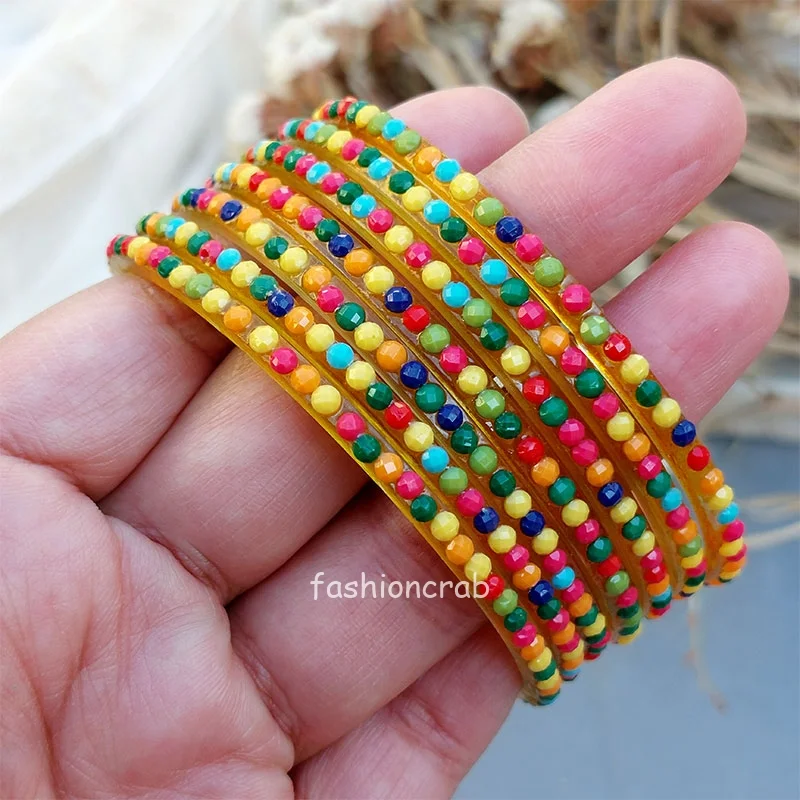 Multicolour Bangles Set