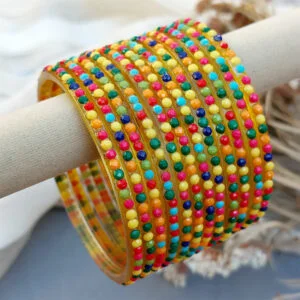 Multicolour Bangles Set