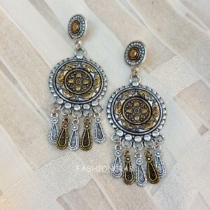 Noori Oxidized Earrings