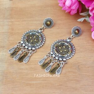 Noori Oxidized Earrings