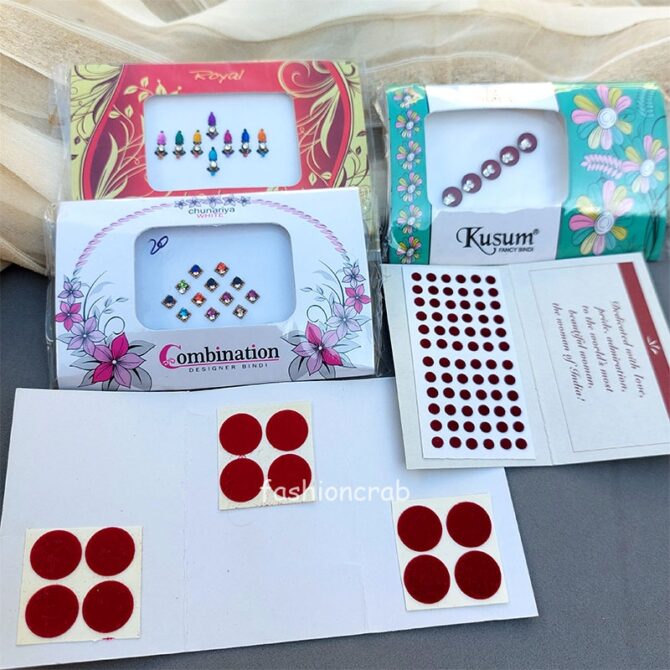 Premium Set of 5 - Big and Small Bindi Premium Set of 5 - Big and Small Bindi