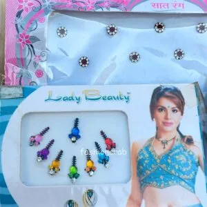Premium Set of 5 Bindis for Women