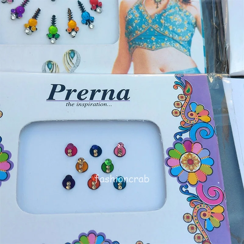 Premium Set of 5 Bindis for Women