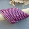 Purple Glass Bangles for Women