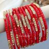 Red Glass Bangles for Women-04 Red Glass Bangles for Women