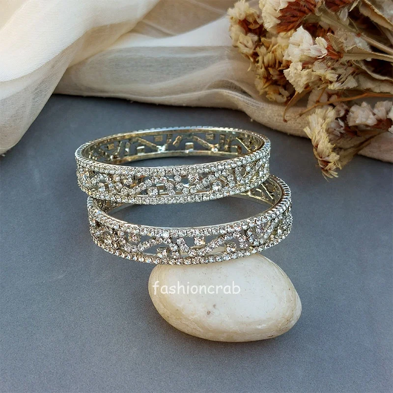Zircon Bangles Set