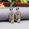 Bhairavi Oxidised Jhumka Earrings-02 Bhairavi Oxidised Jhumka Earrings
