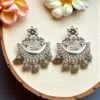Dual Tone Oxidised Jhumka