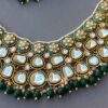 Green Wedding Jewellery Set for Bride