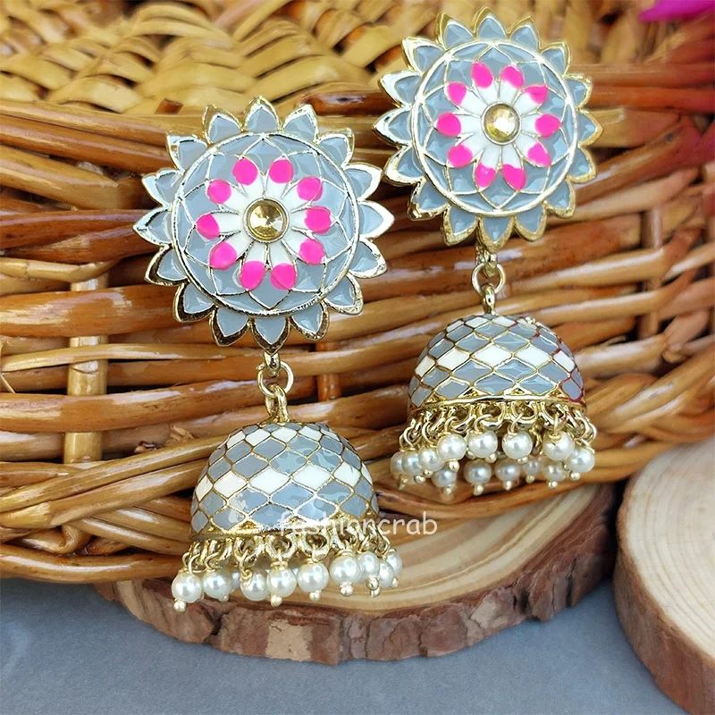 Myra Grey Jhumka