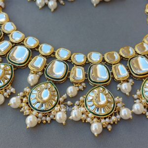 White Wedding Jewellery Set for Bride