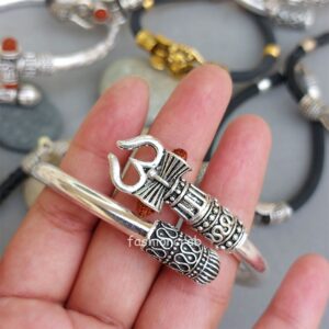 5 Assorted Bracelet Combo for Men - Silver