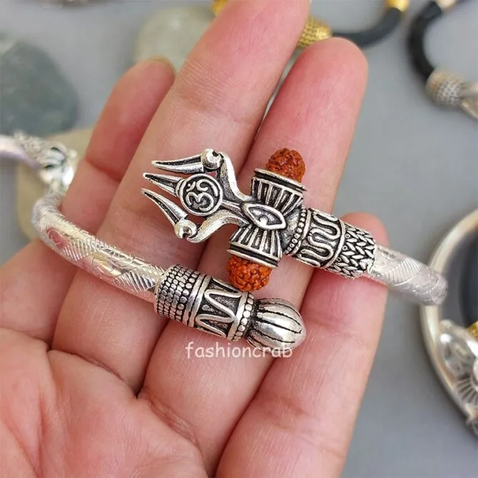 5 Assorted Bracelet Combo for Men - Silver