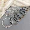 5 Assorted Bracelet Combo for Men - Silver