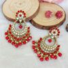 Chandni Maroon Earrings