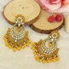 Chandni Yellow Earrings