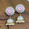 Myra Grey Jhumka Earring
