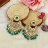 Prachi Chandbali Earrings – Green