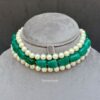 Jennifer Pearl Choker - Green-03 Jennifer Pearl Choker - Green