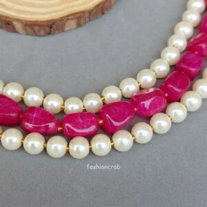 Jennifer Pearl Choker - Pink
