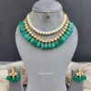 Kareena Green Kundan Jewellery Set-04 Kareena Green Kundan Jewellery Set