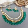 Kareena Green Kundan Jewellery Set Kareena Green Kundan Jewellery Set
