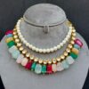 Kareena Multicolor Kundan Jewellery Set