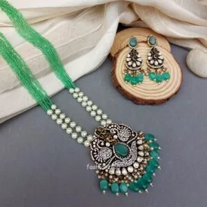 Natalie Moissanite Jewellery - Sea Green