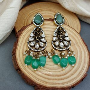 Natalie Moissanite Jewellery - Sea Green