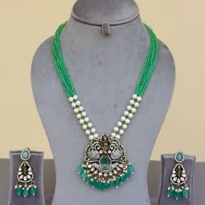 Natalie Moissanite Jewellery - Sea Green