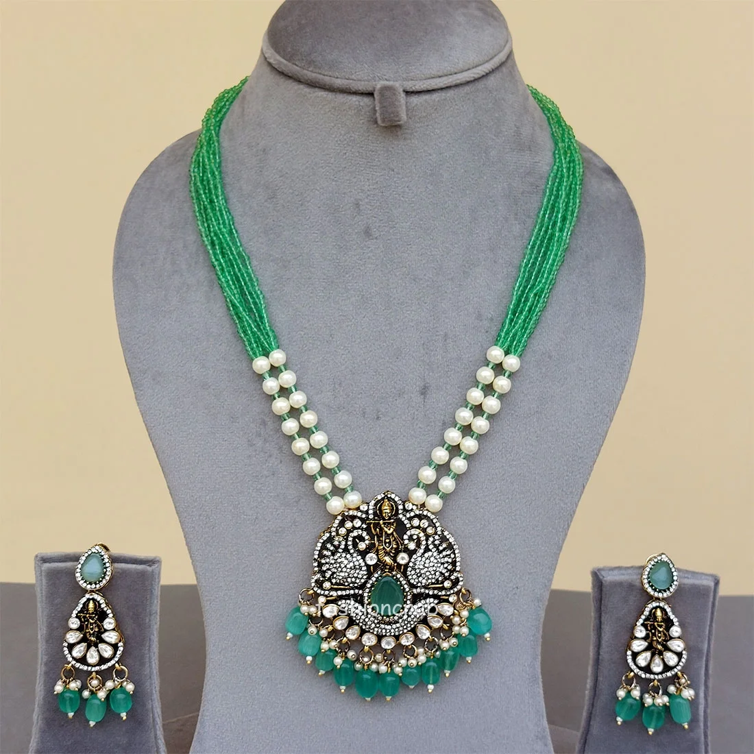 Natalie Moissanite Jewellery - Sea Green
