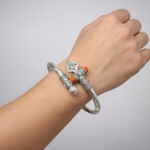 Trishul Hand Bracelet for Men