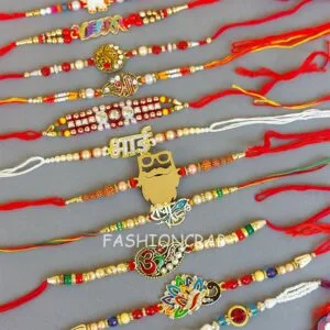 Assorted Handmade Rakhi Combo Set of 50