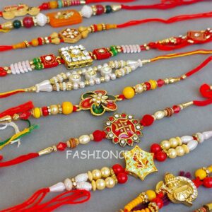 Assorted Handmade Rakhi Combo Set of 50