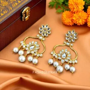 Designer Kundan Earrings