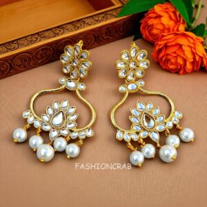 Designer Kundan Earrings