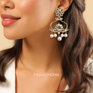 Designer Kundan Earrings