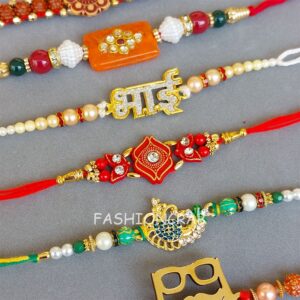 Designer Rakhi Combo Set of 6