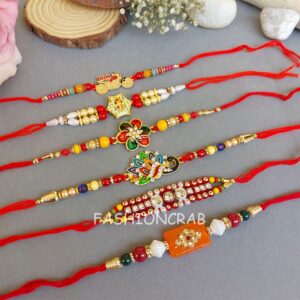 Fancy Rakhi Combo Set of 6