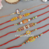 Handmade Rakhi Combo Set of 6