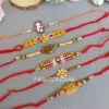 Handmade Rakhi Combo Set of 6
