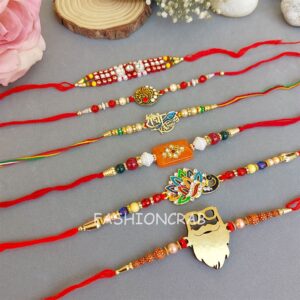 Handmade Thread Rakhi Set of 6