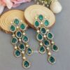 Jennifer Western Earrings - Peacock Blue