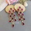 Jennifer Western Earrings - Wine