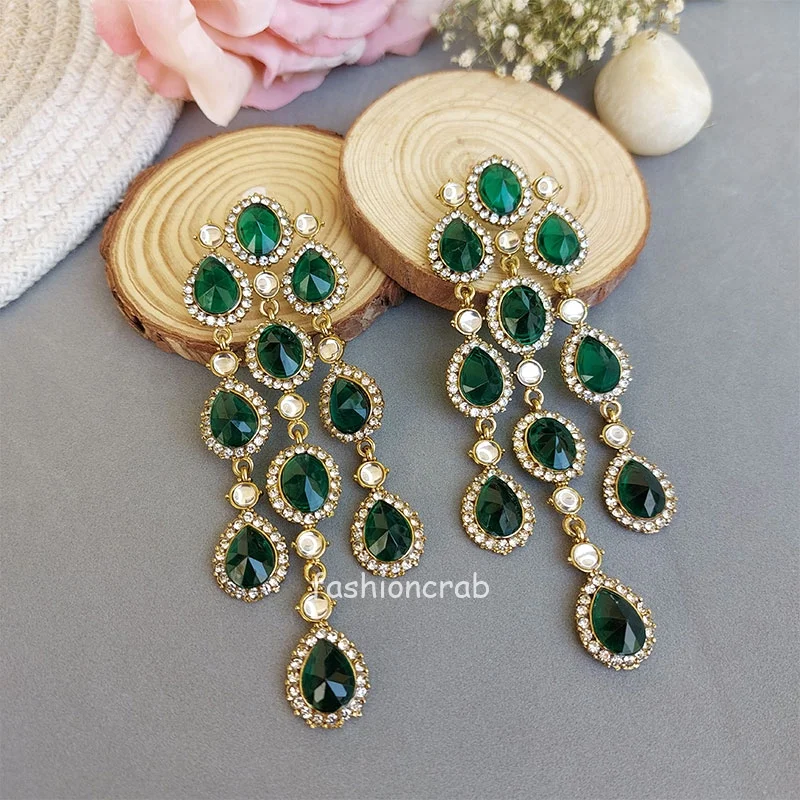 Jennifer Western Earrings – Green