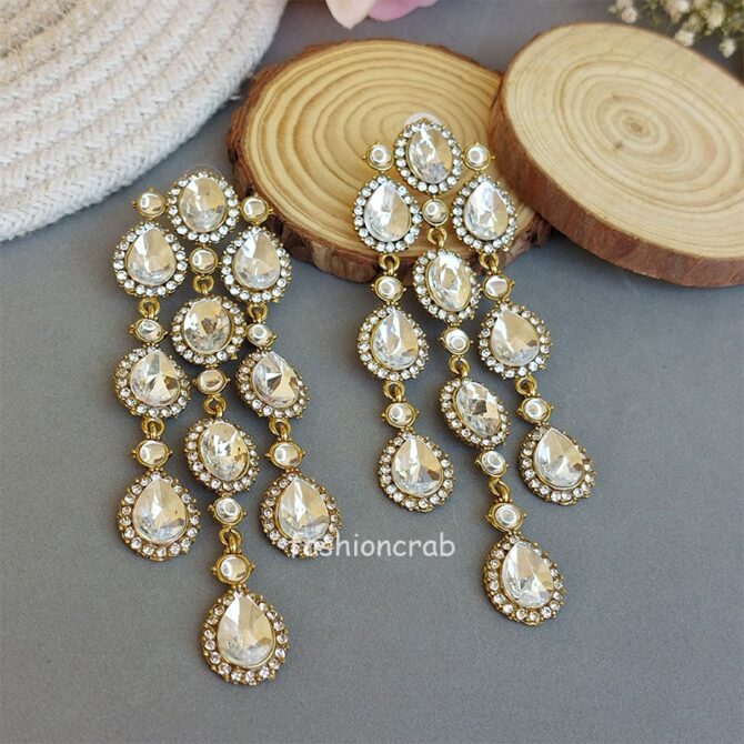 Jennifer Western Earrings - White