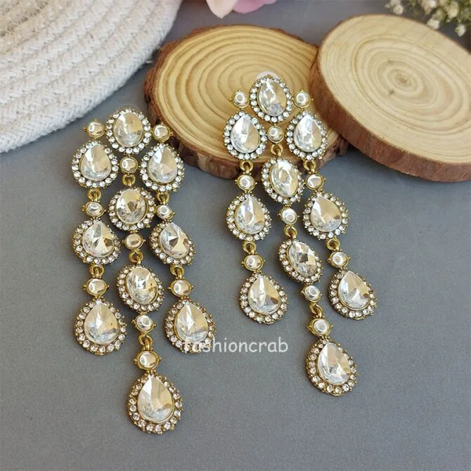 Jennifer Western Earrings - White