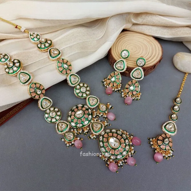 Kate Moissanite Jewellery - Pink