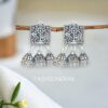Oxidised German Silver Earrings